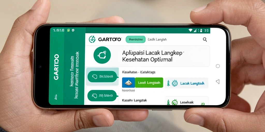 Tampilan antarmuka GARITOTO yang menarik dan mudah digunakan.