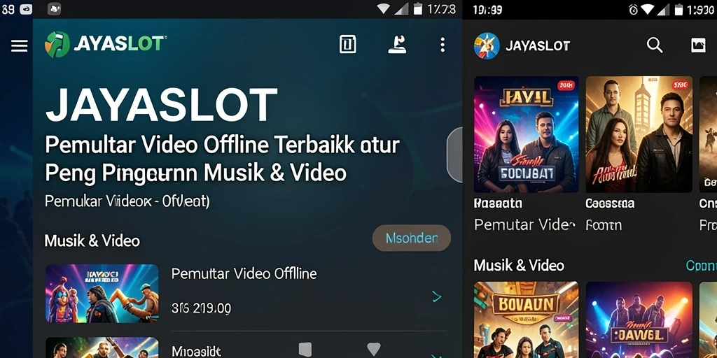 Tampilan antarmuka JAYASLOT yang sederhana dan menarik.