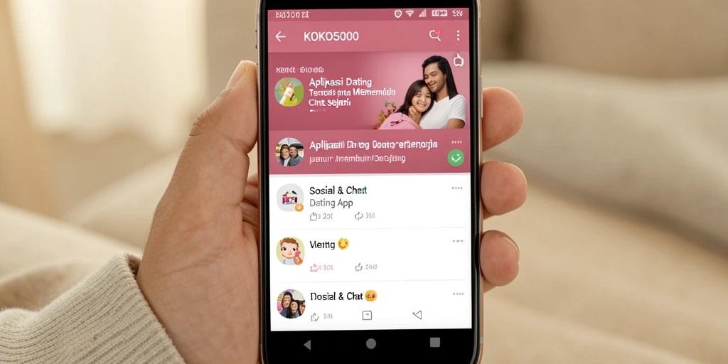 Tampilan antarmuka KOKO5000 yang modern dan user-friendly.